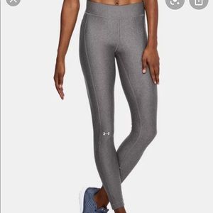 Under Armour Grey Heat Gear Legging (Size M)